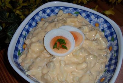 Rychlý vajíčkový salát