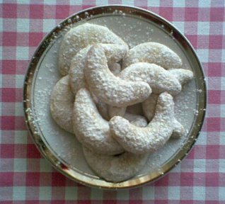 Mandlové rohlíčky-bez vajec