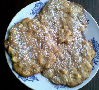 Jablečné koláčky - kdo nemůže smažené