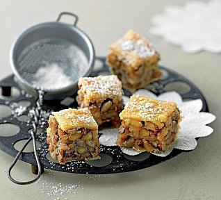 Baklava s ořechy Baklava s ořechy