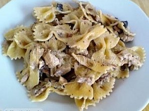 Houbová mňamka s kuřetem