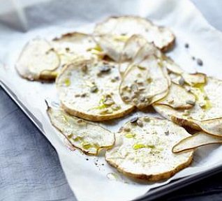 Pečený celer s hruškami