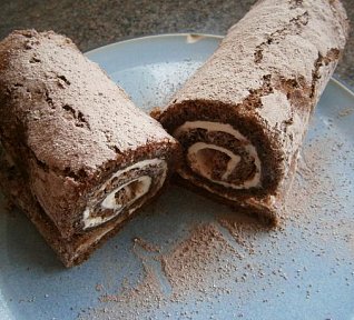 Čokoládová roláda