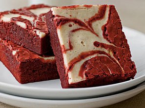 Red velvet brownies
