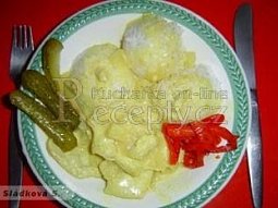 Kuře na curry s ananasem