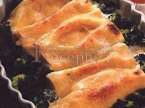 Cannelloni plněné tvarohem Cannelloni plněné tvarohem