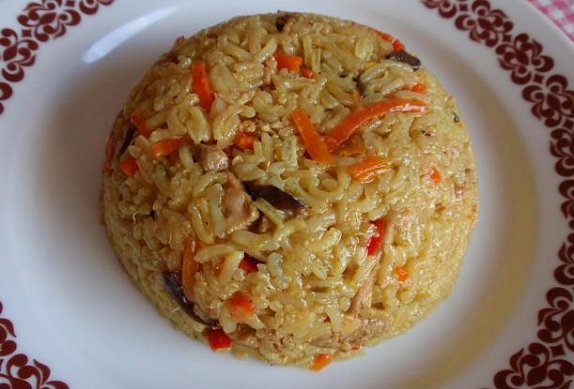 Masovo-zeleninová rýže photo-0