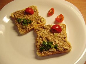 Tomatová rybí pomazánka II. Tomatová rybí pomazánka II.