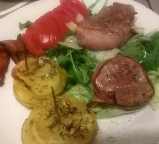 Bylinkové bramborové věžičky