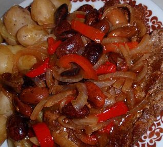 Přírodní plátky se zeleninou a fazolemi