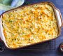 Zapečená bramborová kaše se zelím