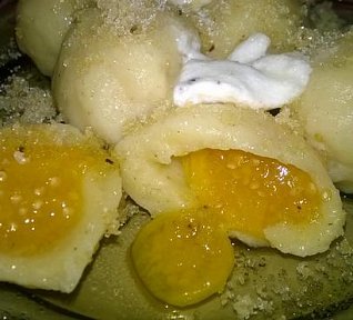 Mini ovocné knedlíčky s physalis