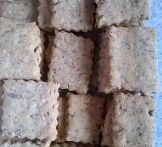 Vločmínkové sýrušenky (Vločkovo-semínkové sýrové sušenky)