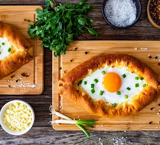 Gruzínské chačapuri