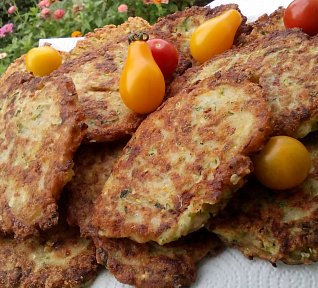 Cuketové křupavé bramboráky