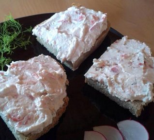 Pomazánka s rajčetem