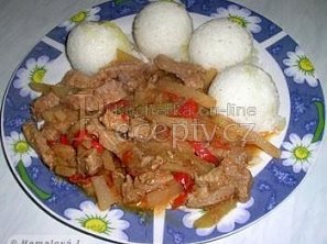 Ostrá směs s kedlubnami