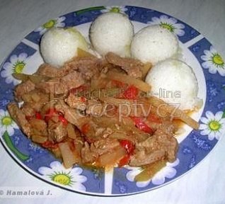 Ostrá směs s kedlubnami