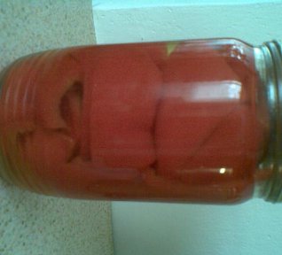 Sterilovaná paprika v nálevu s olejem