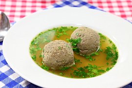 Játrové knedlíčky do polévky