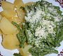 Česnekové fazolky s parmezánem