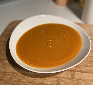 Krémová hokkaido polévka