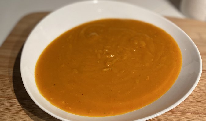 Krémová hokkaido polévka