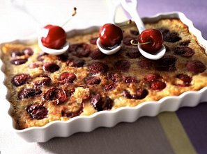 Delikátní clafoutis