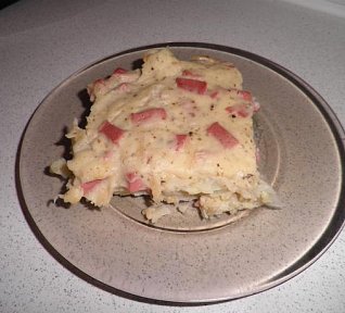 Zapékaný květák s bešamelem