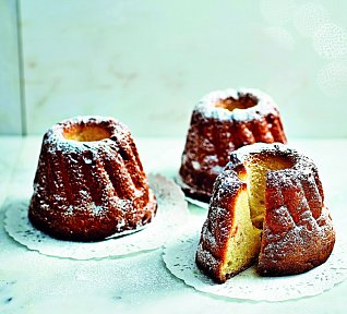 Vanilkové mini bábovky