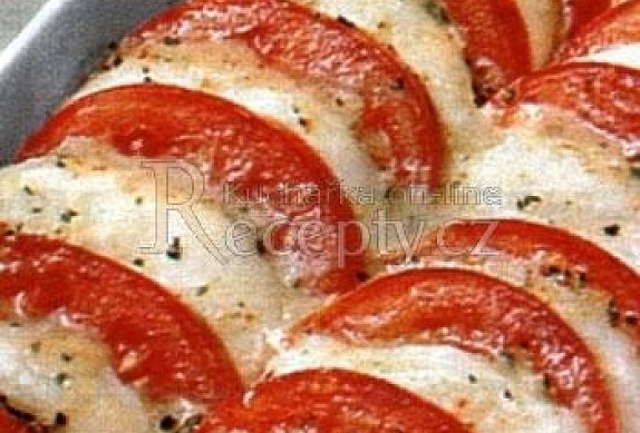 Zapečená rajčata s mozzarellou