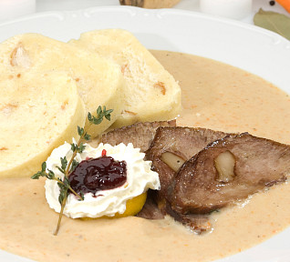 Hospodská svíčková na smetaně
