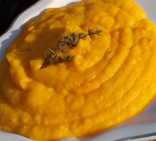 Dýňovo - bramborové pyré