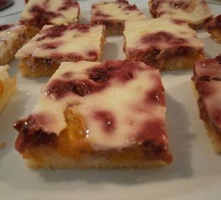 Malinovo-meruňková bublanina