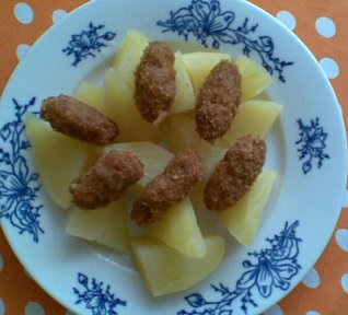 Smažené kari šištičky