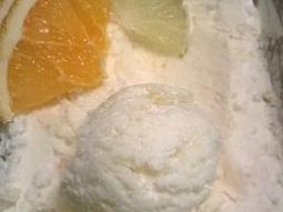 Pomerančová zmrzlina