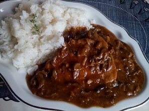 Vepřové plátky / nudličky na václavkách