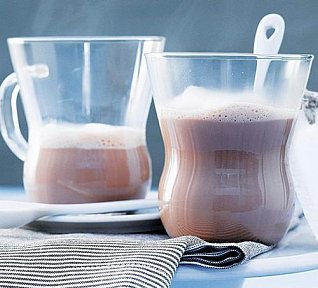 Kořeněný čokoládový koktejl