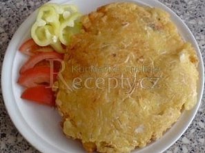 Vepřové řízky v zelném těstíčku