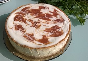Rebarborový cheesecake