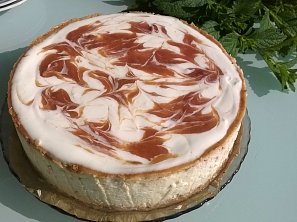 Rebarborový cheesecake