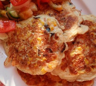 Lívanečky (placičky) nejen s kukuřicí