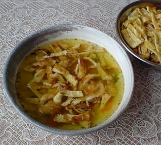 Celestýnské nudle do polévky