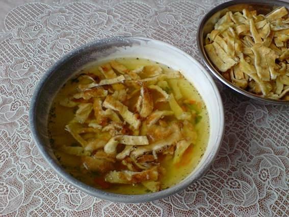 Celestýnské nudle do polévky