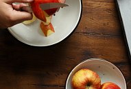 Ovesné sušenky s jablkem a javorovým sirupem
