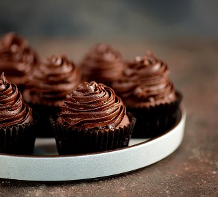 Čokoládové cupcakes