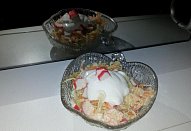 Ledový krabí salát s jogurtem