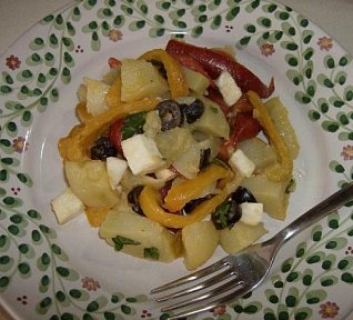 Bramborový salát z Lukanie