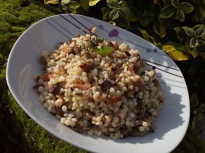 Václavky na slanině s tarhoňou Václavky na slanině s tarhoňou