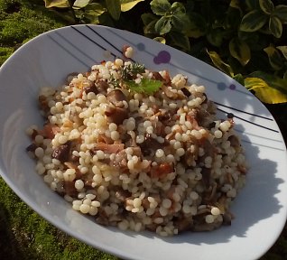 Václavky na slanině s tarhoňou